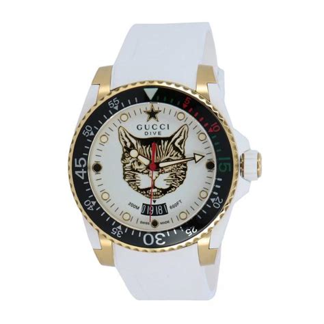 orologio gucci cinturino gomma bianco|Amazon.it: Orologio Con Cinturino In Gomma: Orologi.